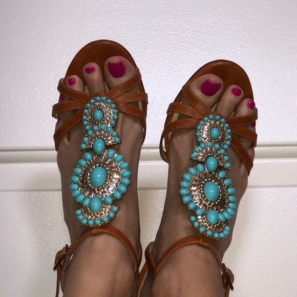 Kate Spade jeweled heels - Picture 6 of 8